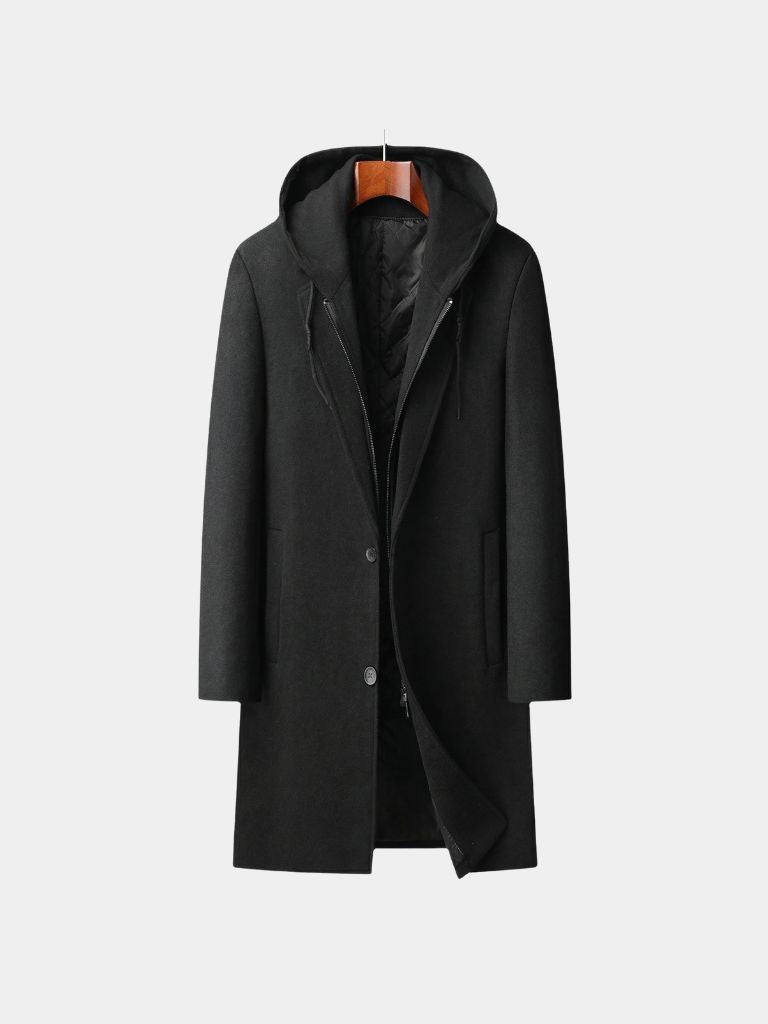 Cappotto Metropolitan con cappuccio - Aurelio Club