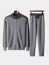 Completo Heritage in cashmere con cardigan e pantaloni - Aurelio Club