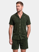 Completo estivo camicia e bermuda in velluto a coste - Aurelio Club