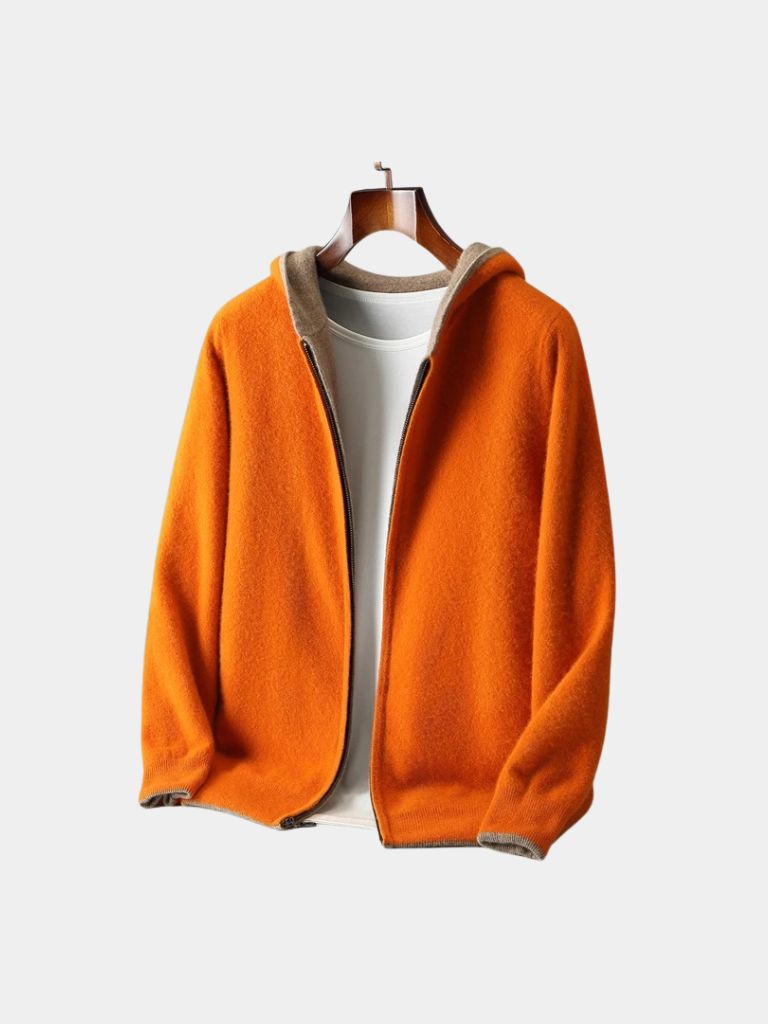 Maglia Villa in cashmere con cappuccio - Aurelio Club