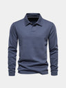 Polo Linear in misto cotone con motivo geometrico - Aurelio Club