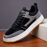 Sneakers uomo in pelle con lacci