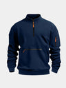 Pullover Regent Utility con zip corta - Aurelio Club