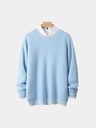 Pullover Skyline girocollo in cashmere - Aurelio Club