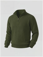 Pullover Highland in lana con zip corta - Aurelio Club