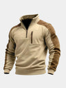 Pullover Urban Explorer a collo alto con zip corta - Aurelio Club