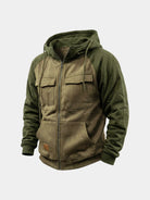Felpa Cargo Trek con cappuccio e zip - Aurelio Club
