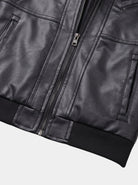 Giacca Ignis d'ispirazione motociclistica con zip - Aurelio Club
