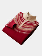 Pullover Valenbourg con motivo nordico - Aurelio Club