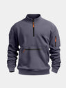 Pullover Regent Utility con zip corta - Aurelio Club