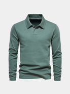 Polo Linear in misto cotone con motivo geometrico - Aurelio Club