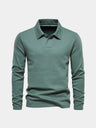 Polo Linear in misto cotone con motivo geometrico - Aurelio Club