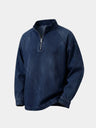 Giacca in denim stone washed con zip corta - Aurelio Club