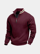 Pullover Regent a righe con collo alto - Aurelio Club