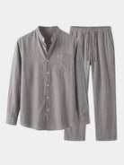 Completo con camicia e pantaloni dalla vestibilità rilassata - Aurelio Club