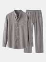 Completo con camicia e pantaloni dalla vestibilità rilassata - Aurelio Club