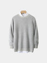 Pullover Skyline girocollo in cashmere - Aurelio Club