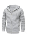 Maglia uomo con cappuccio e zip