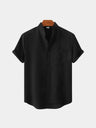 Camicia in lino a maniche corte Resort - Aurelio Club