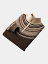 Pullover Valenbourg con motivo nordico - Aurelio Club
