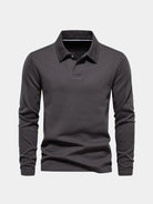 Polo Linear in misto cotone con motivo geometrico - Aurelio Club