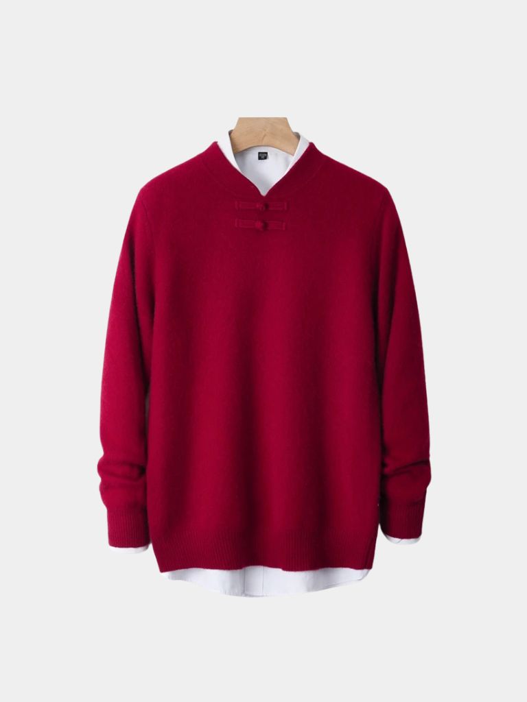 Maglia Kyoto in lana merino e cashmere - Aurelio Club