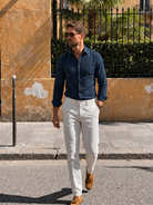 Camicia estiva Reverie in lino a maniche lunghe - Aurelio Club
