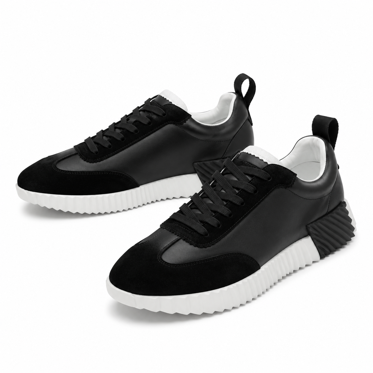 Sneakers Solare in pelle e tessuto a rete - Aurelio Club