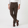 Pantaloni uomo a vita alta con pinces