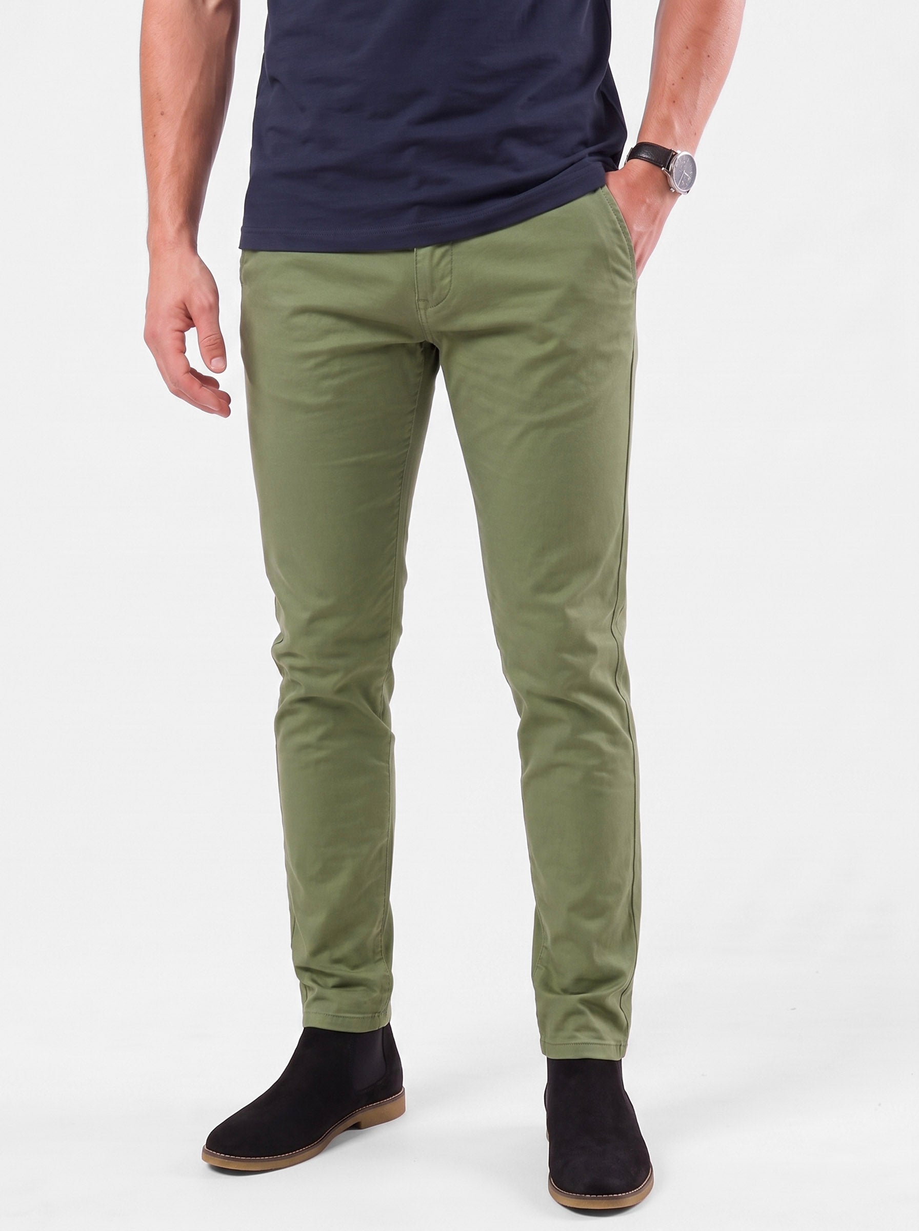 Pantaloni slim a gamba dritta - Aurelio Club