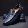Mocassini uomo in pelle senza lacci