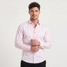 Camicia uomo slim con colletto strutturato