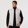 Gilet uomo leggero trapuntato con collo alto
