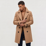 Cappotto uomo doppiopetto dalla linea sagomata
