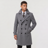 Cappotto uomo doppiopetto dalla linea sagomata