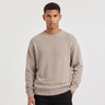Maglione uomo in misto nylon, linea rilassata