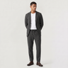 Completo uomo con blazer e pantaloni con coulisse
