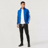 Tuta uomo con giacca zip e pantaloni con coulisse