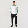 Tuta uomo con giacca zip e pantaloni con coulisse