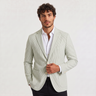 Blazer uomo leggero a righe verticali