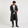 Cappotto uomo extra lungo con cappuccio