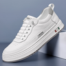 Sneakers uomo con cuciture a vista e interno imbottito