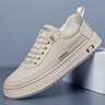 Sneakers uomo con cuciture a vista e interno imbottito