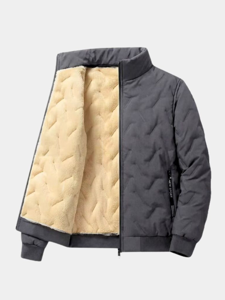 Giacca Classic trapuntata con zip - Aurelio Club