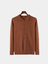 Cardigan con collo polo - Aurelio Club