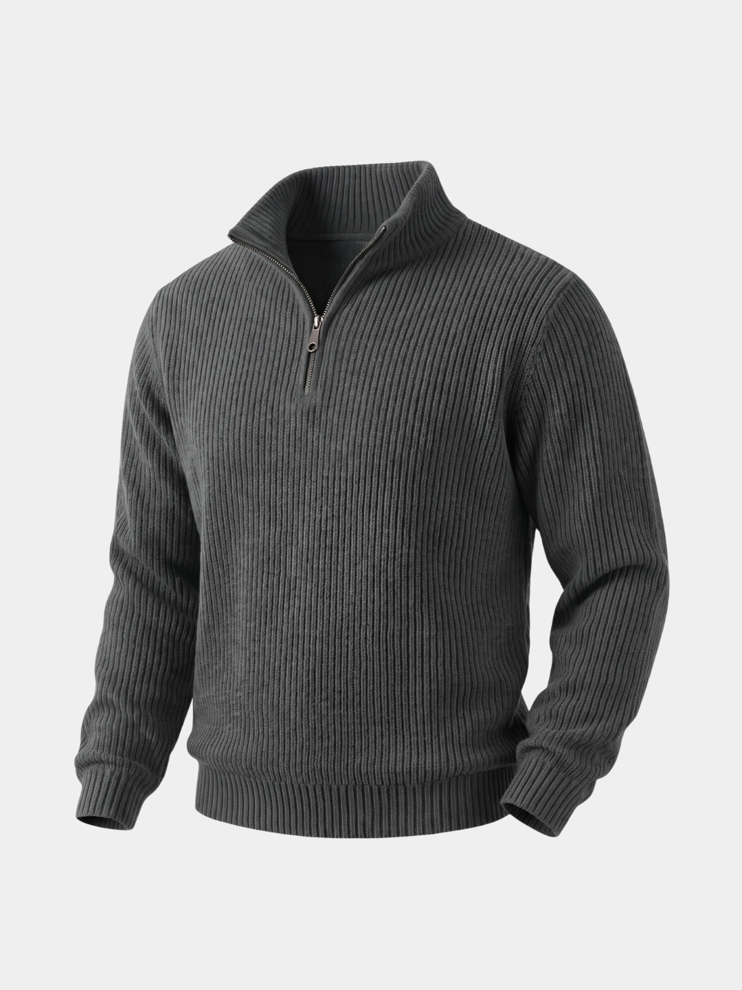 Pullover Highland in lana con zip corta - Aurelio Club