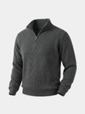 Pullover Highland in lana con zip corta - Aurelio Club