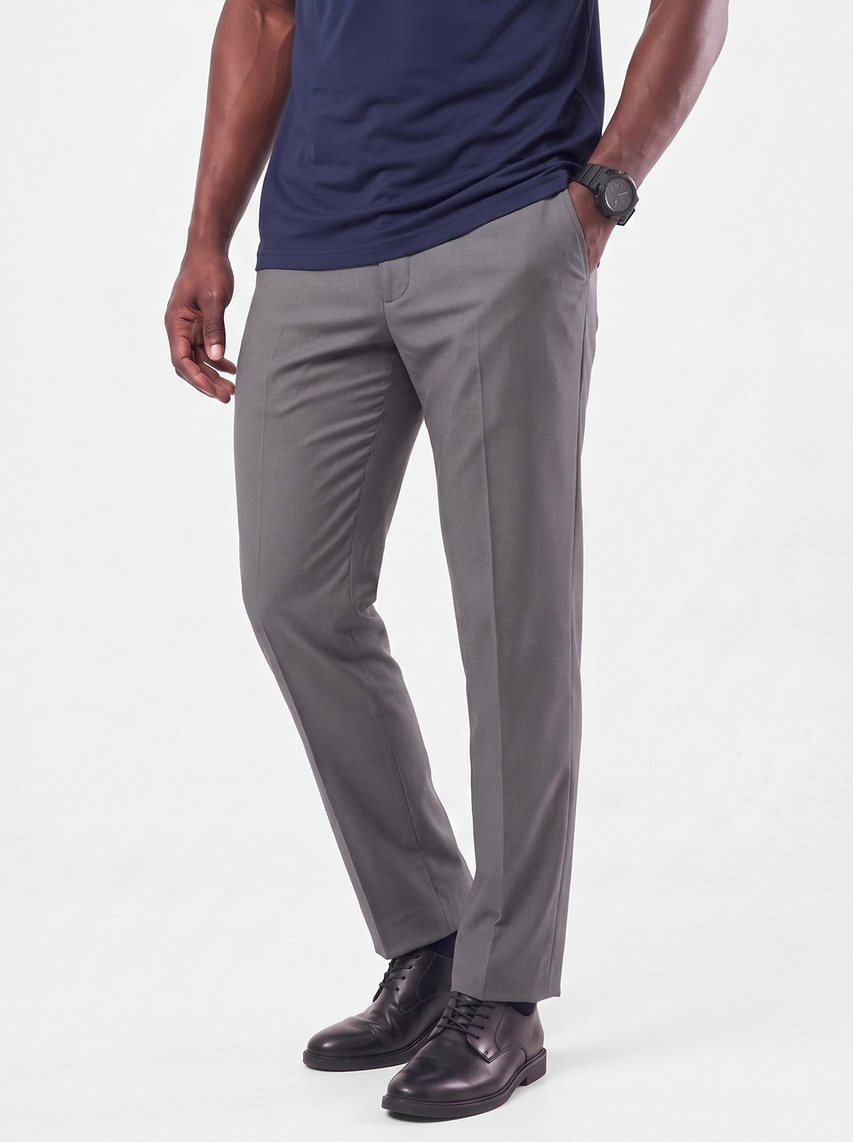 Pantaloni Regency elasticizzati a gamba dritta - Aurelio Club
