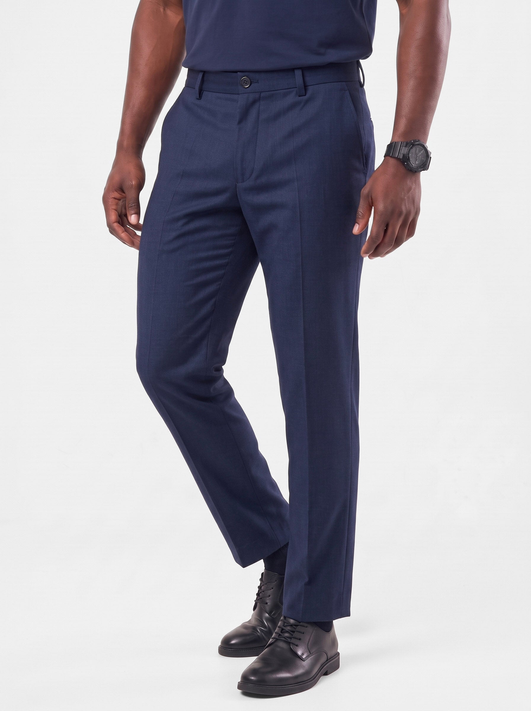 Pantaloni Regency elasticizzati a gamba dritta - Aurelio Club