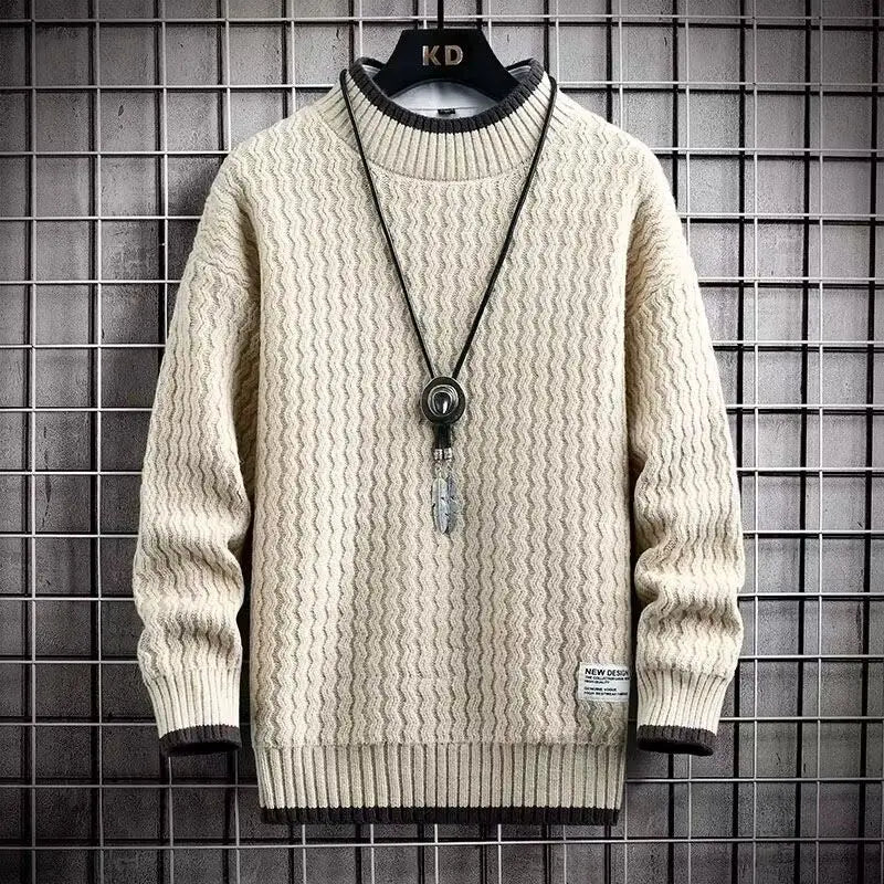 Pullover uomo in maglia classica
